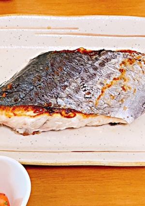 ふっくら焼ける♡フライパンで鰆の塩焼き-レシピのメイン写真