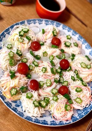 七夕そうめん-レシピのメイン写真