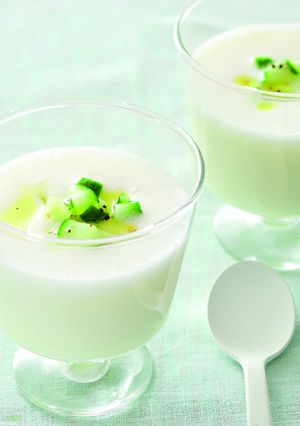 おだしと牛乳で♪長芋の冷製ポタージュ-レシピのメイン写真