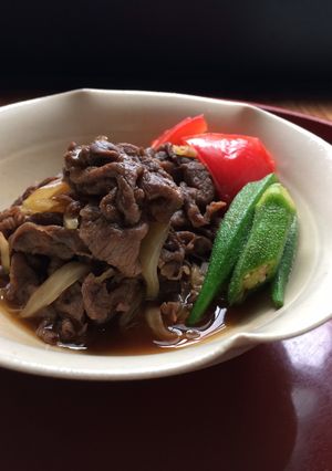 冷やしすき焼き-レシピのメイン写真