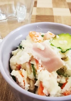 糖質オフ☆亜麻仁油で美味しいおからサラダ-レシピのメイン写真