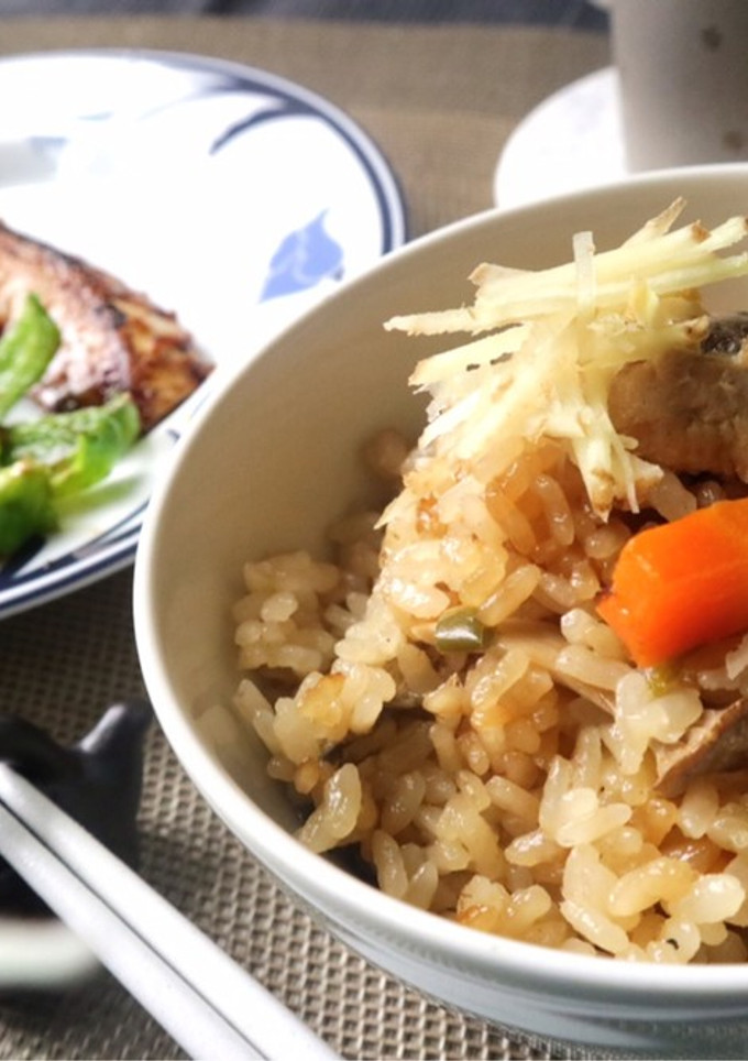 鯖缶の簡単炊き込みご飯☆-レシピのメイン写真