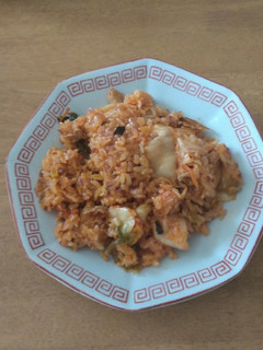 焦がし油香る!裏技キムチ炒飯♪-レシピのメイン写真
