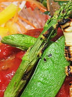 ハンバーグ~旬の焼き野菜添え~-レシピのメイン写真