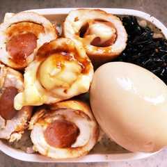 รูปของ ささみのウィンナーチーズ巻き