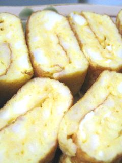 ハンペン入り✿ふわっふわの玉子焼き♪-レシピのメイン写真