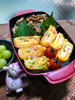 カニカマ卵焼き弁当-レシピのメイン写真