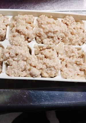 離乳食中期鶏そぼろ-レシピのメイン写真
