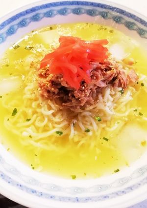 さっぱりツナ塩ラーメン-レシピのメイン写真
