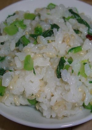 大根やカブの葉で！菜飯-レシピのメイン写真