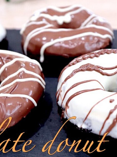 ホットケーキミックスでチョコドーナツ-レシピのメイン写真