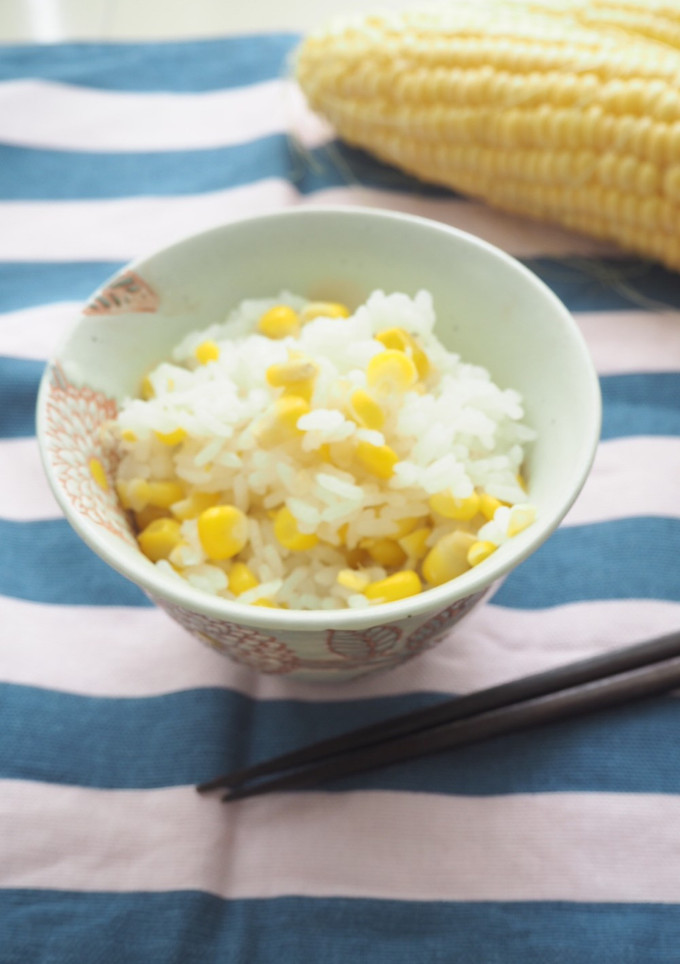 とうもろこしご飯-レシピのメイン写真
