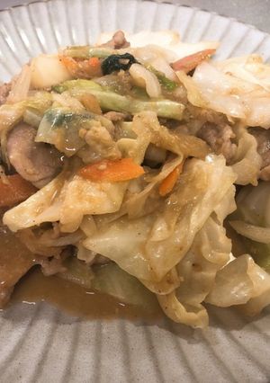 ごま味噌野菜炒め-レシピのメイン写真