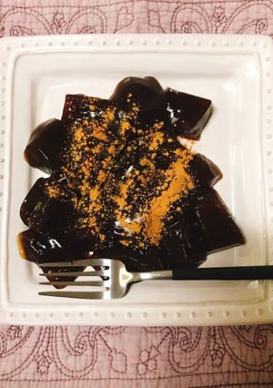 サイリウムコーヒーわらびもち-レシピのメイン写真