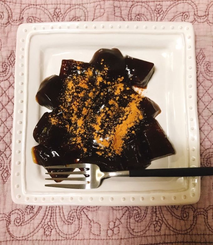 サイリウムコーヒーわらびもち-レシピのメイン写真