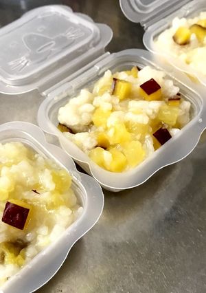 離乳食 さつまいもご飯-レシピのメイン写真