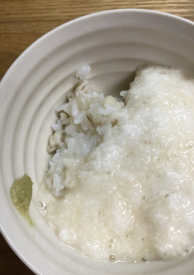 妄想周ちゃんごはん・とろろかけごはん-レシピのメイン写真