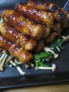 厚揚げの豚バラ巻き*韓国風*-レシピのメイン写真