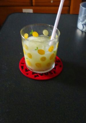 ☆メロン炭酸水のジュース☆-レシピのメイン写真