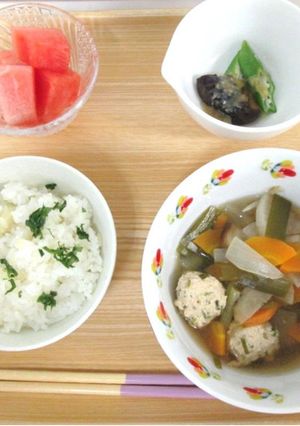 夏にぴったり！定食レシピ②-レシピのメイン写真