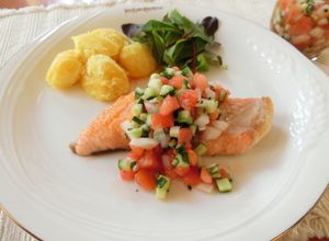 アスリート食★時鮭のラビゴットソース-レシピのメイン写真