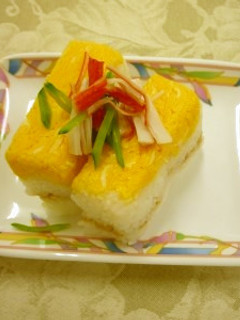 ケーキ寿司(透析食)-レシピのメイン写真