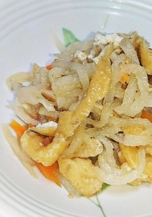 切り干し大根の煮物-レシピのメイン写真