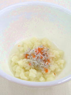 【離乳食中期】しらすうどん-レシピのメイン写真