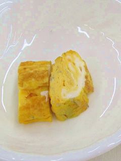 【離乳食後期】しらすの卵焼き-レシピのメイン写真