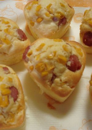 ホットケーキMIXでしっとりマフィン-レシピのメイン写真