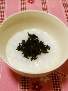 【離乳食後期】ひじきのおかゆ-レシピのメイン写真