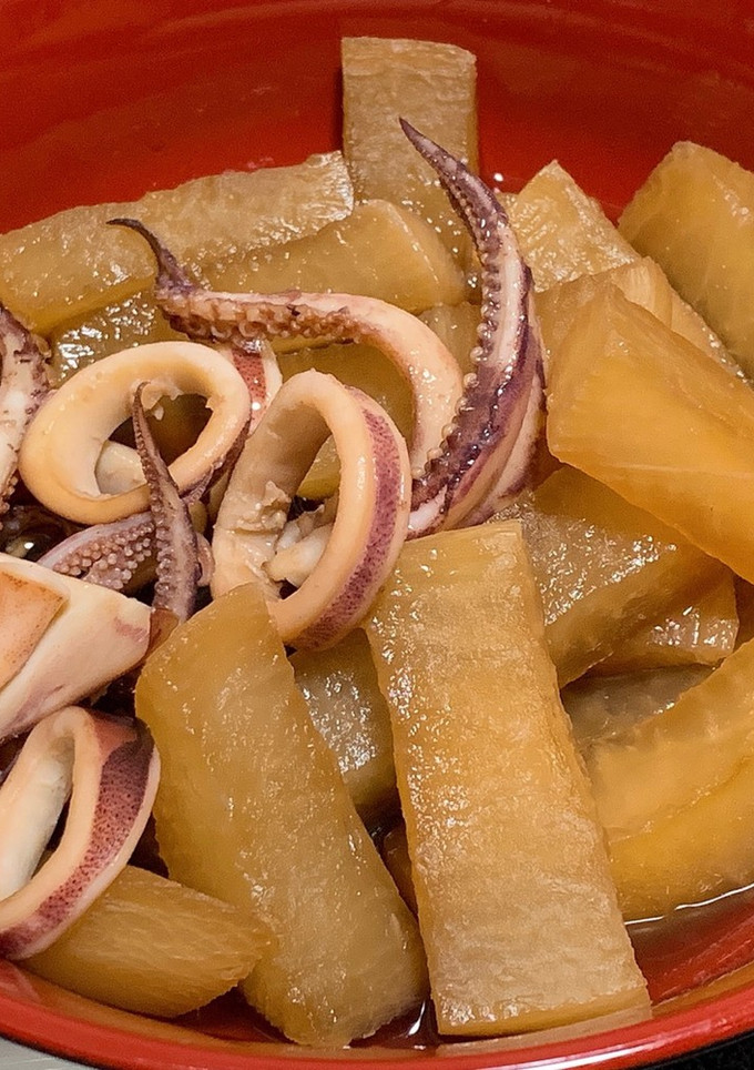いかと大根の煮物-レシピのメイン写真