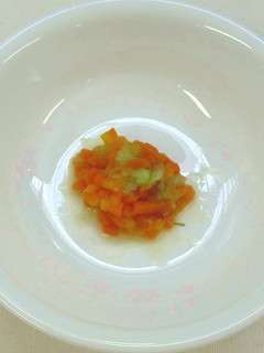 【離乳食中期】にんじんのきゅうり衣和え-レシピのメイン写真