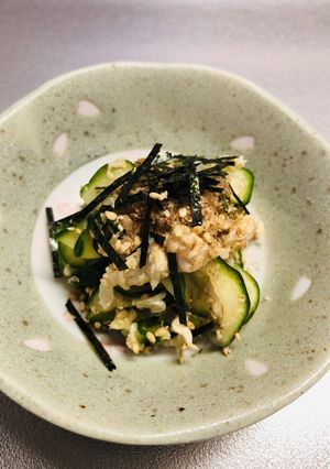 ズッキーニとささみのさっぱり梅肉和え-レシピのメイン写真