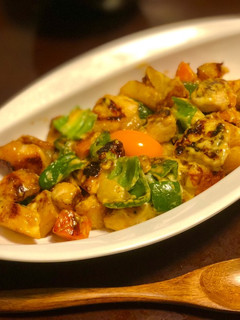 鶏むね肉と色野菜のカレーマヨ-レシピのメイン写真
