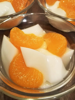 牛乳寒天(みかん)-レシピのメイン写真