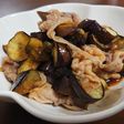 なすと豚肉の焼き肉風炒め