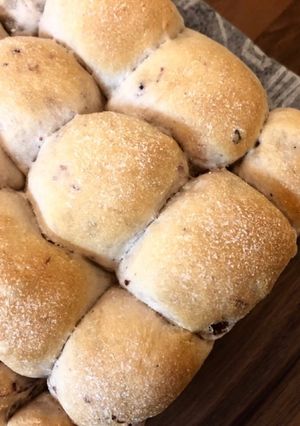 米粉とドライフルーツの簡単ちぎりパン-レシピのメイン写真