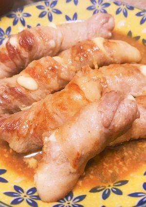 お弁当にも♡豚バラはんぺんチーズ巻き-レシピのメイン写真