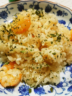 炊飯器におまかせの、エビピラフ-レシピのメイン写真
