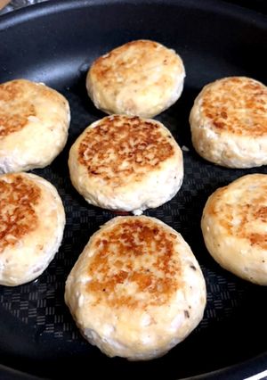 ヘルシー！たっぷり豆腐のハンバーグ-レシピのメイン写真
