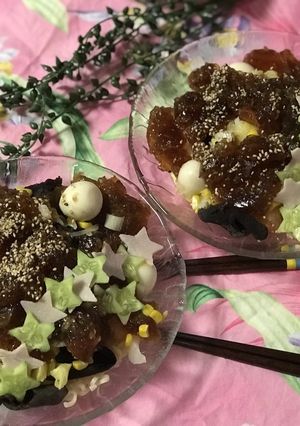 冷製ごま醤油ラーメンジュレ仕立て-レシピのメイン写真