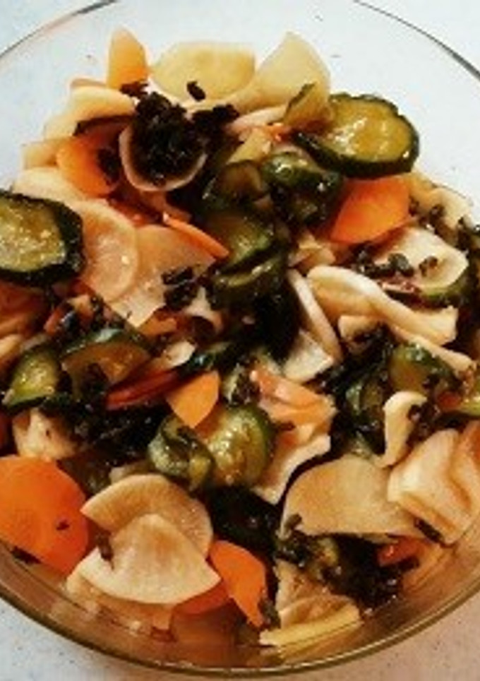 夏野菜で作る福神漬け-レシピのメイン写真