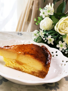 大人気 ☆ プリンケーキ-レシピのメイン写真