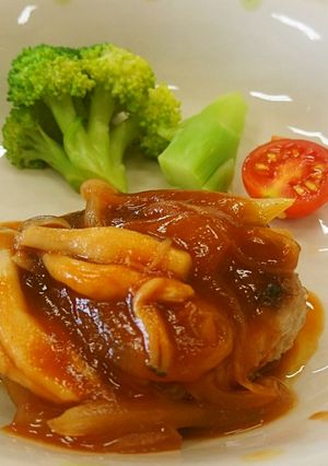 大豆入りハンバーグ-レシピのメイン写真