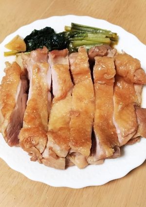 やわらか！鶏もも肉のにんにくポン酢煮-レシピのメイン写真