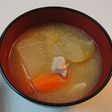 冬瓜汁☆冬瓜と鶏のみそ汁