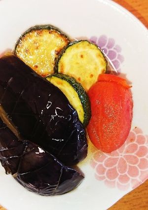 夏野菜の煮びたし-レシピのメイン写真