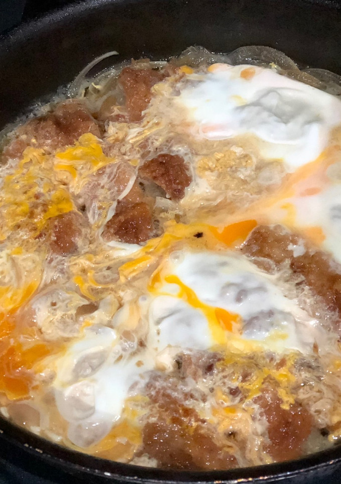 生姜焼き用お肉でカツ丼-レシピのメイン写真