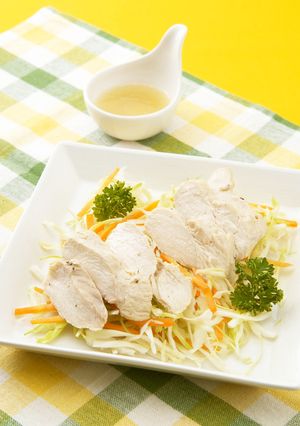 塩麹レモンのサラダチキン-レシピのメイン写真